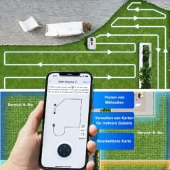 Alternative view of ECOVACS Goat A1600 LiDAR PRO Mähroboter 1600 m²